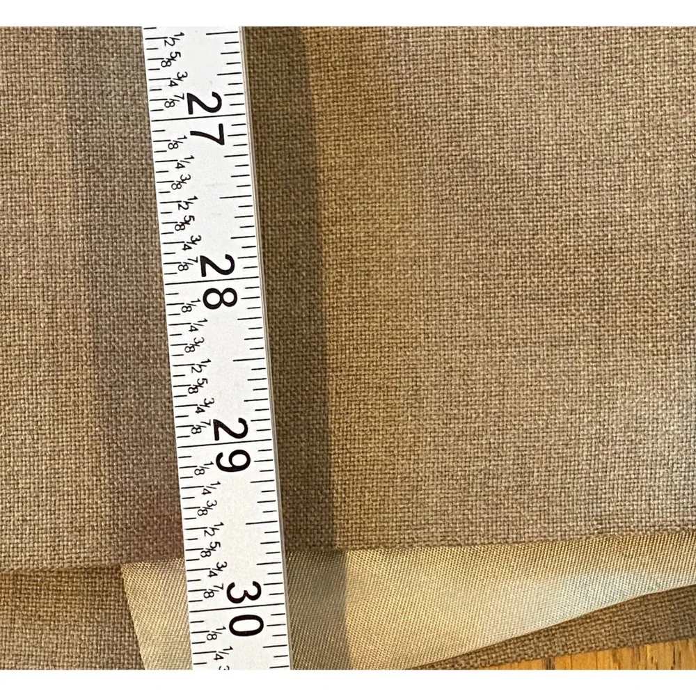 Stafford Blazer Jacket Mens 40S Brown Worsted Wool Blend Two Button Professional